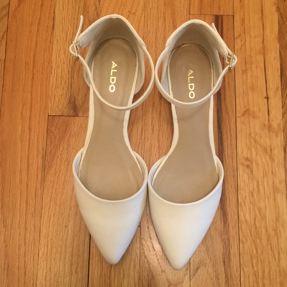 Aldo low block heels